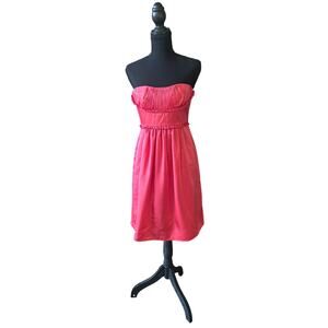 Bcbg maxaria babydoll dress sleeveless satin mini dress Bridgerton vibes